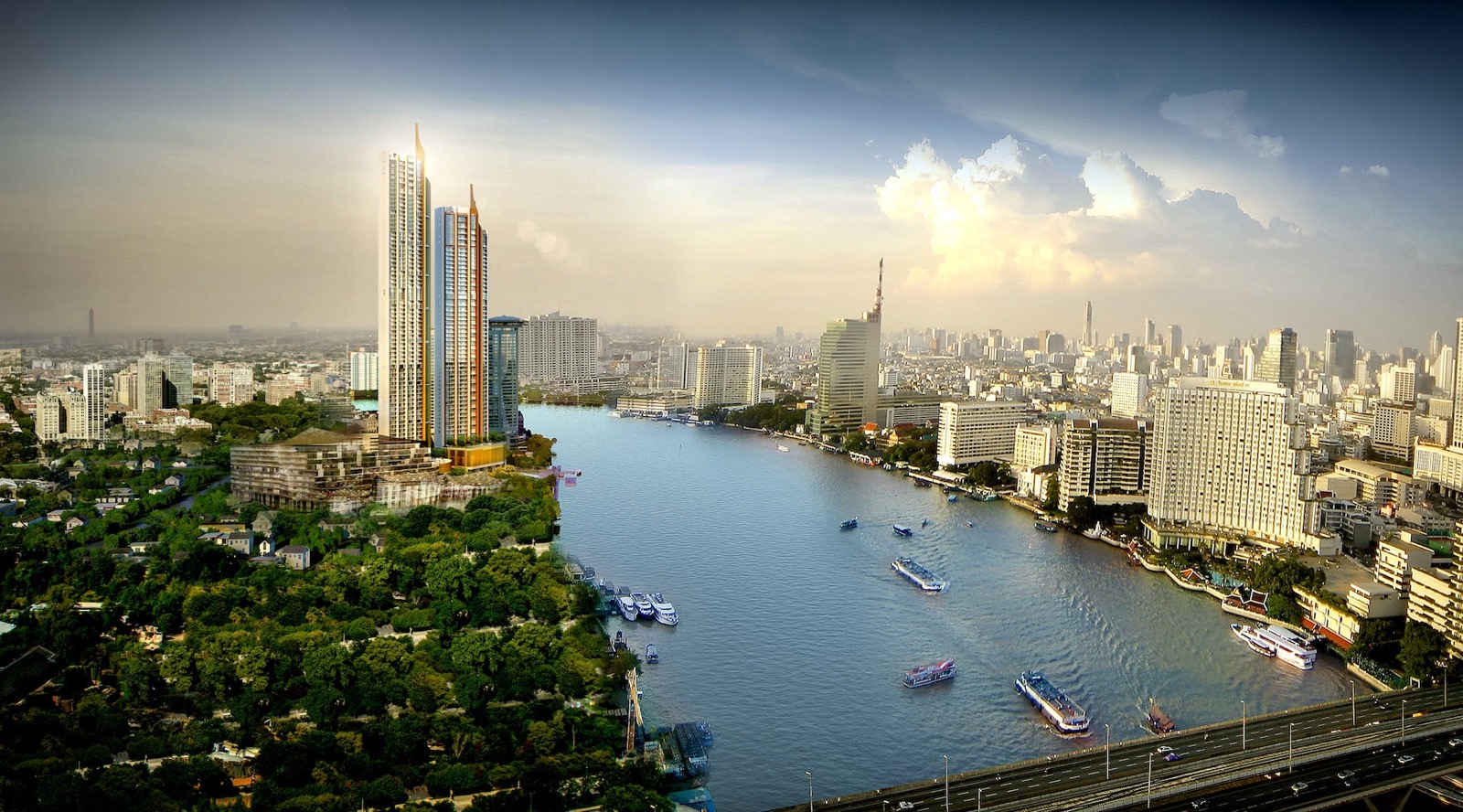 The Residences at Mandarin Oriental, Bangkok, Chao Phraya riverfront, Bangkok, Thailand
